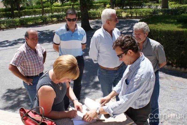 El entorno del Parque Municipal de Belmez acondicionado 