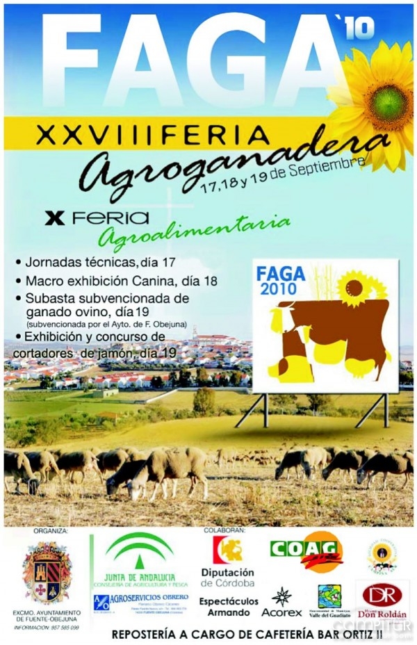 Programa Oficial de XXVII Feria Agroganadera de Fuente Obejuna 