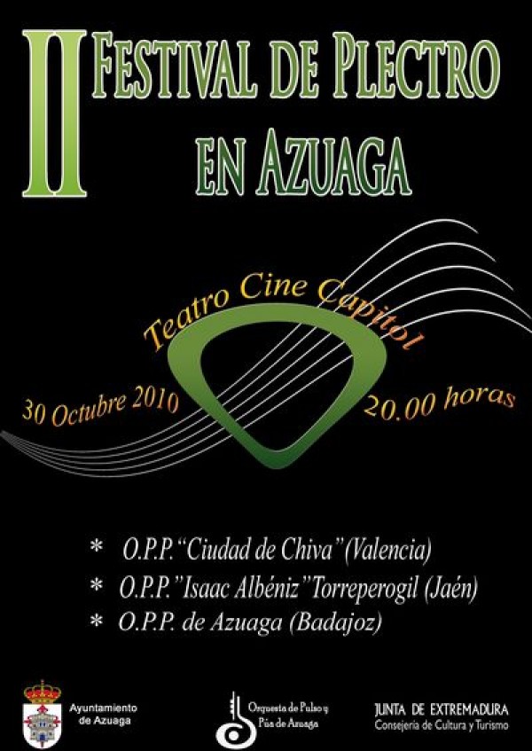 II Festival de Música Plectro en Azuaga 
