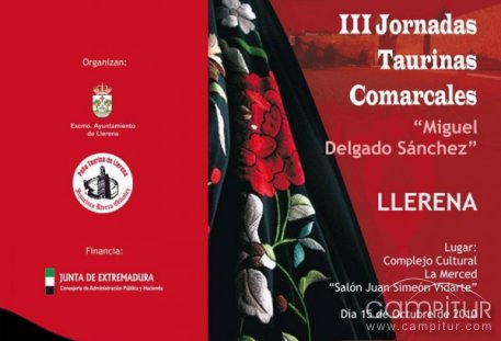 III Jornadas Taurinas Comarcales “Miguel Delgado Sánchez” en Llerena 