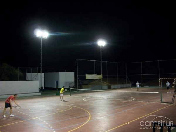 Obras de mejoras en el Polideportivo Municipal de Villaharta 