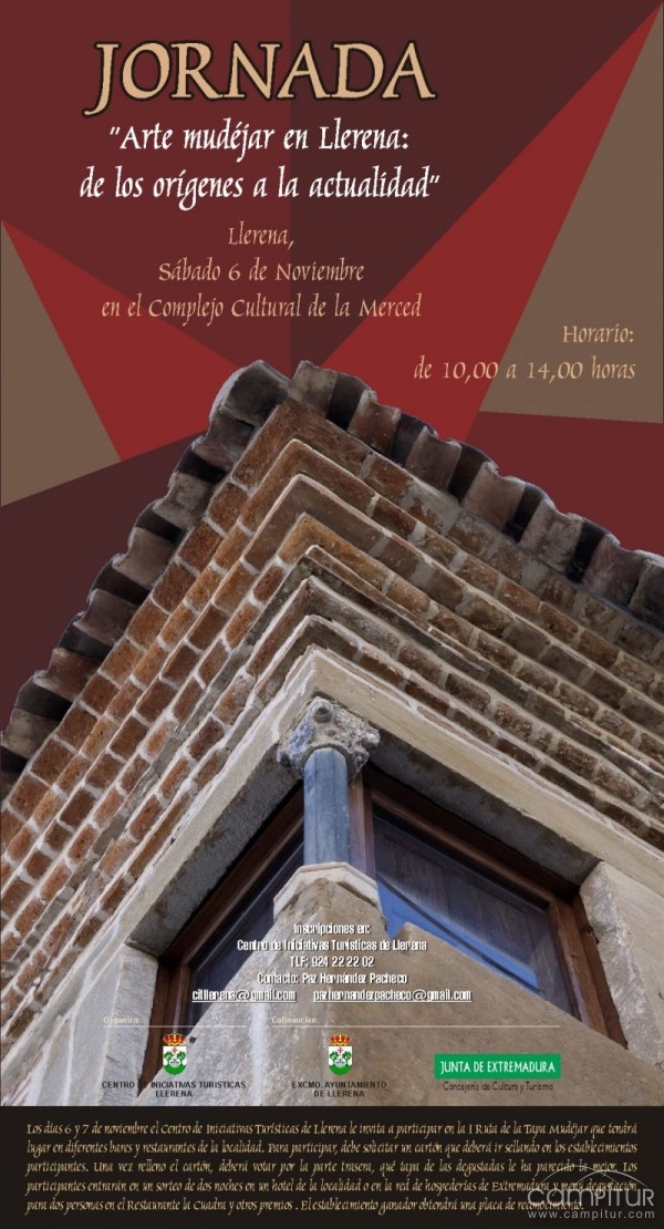 Llerena acoge la I Jornada de “Arte Mudéjar en Llerena: de los orígenes a la actualidad”