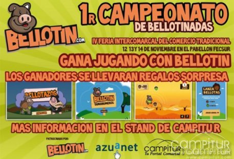 Campitur celebra el I Campeonato de Bellotinadas con motivo de la Feria del Comercio 
