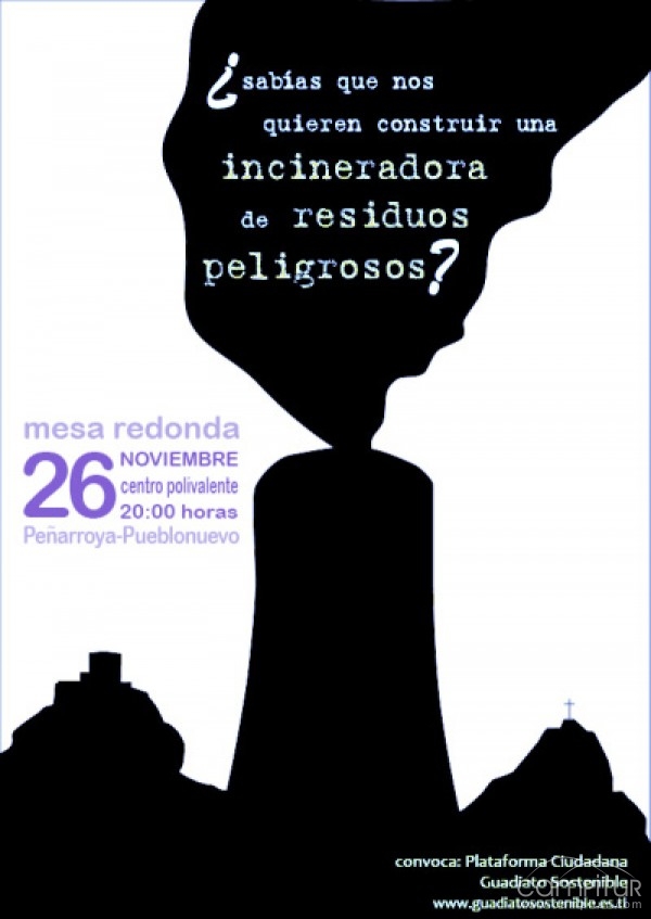 Vecinos se reúnen para debatir la posible construcción de una Incineradora y una Gasificadora 