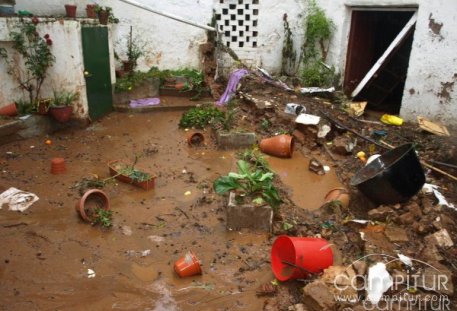 Todas las Comarcas afectadas por las fuertes lluvias 