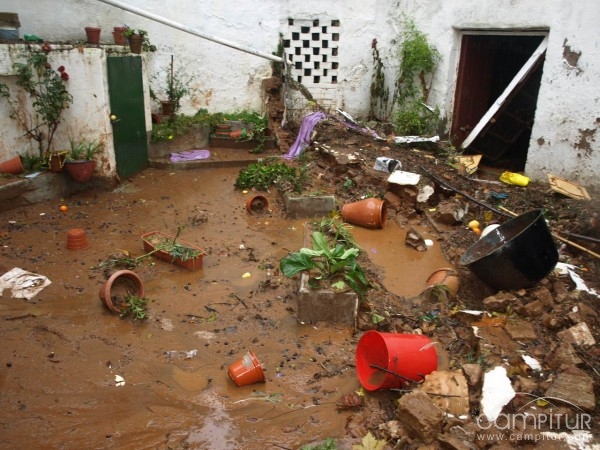 Todas las Comarcas afectadas por las fuertes lluvias 