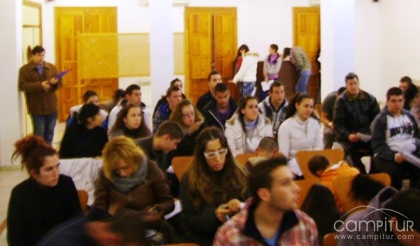 Presentación de la Escuela Taller “Rio Viar” en Cazalla 