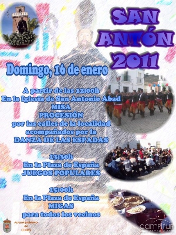 “La Danza de las Espadas” acompañará a San Antón durante la procesión 