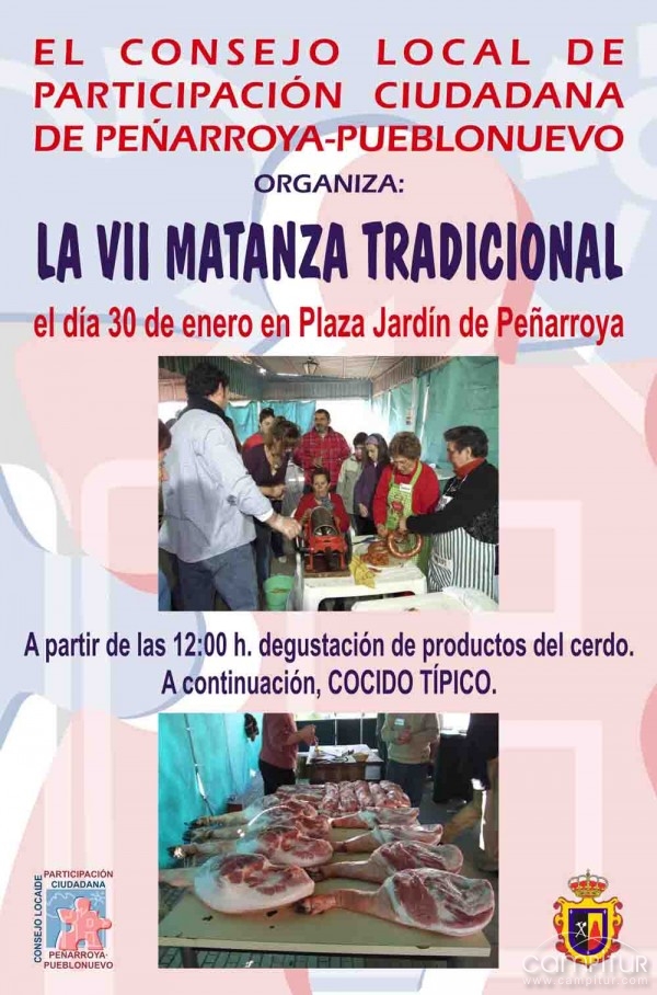 Peñarroya-Pueblonuevo celebran la VII Matanza Tradicional 