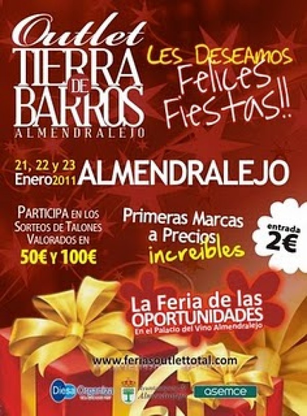 FERIA OUTLET TOTAL TIERRA DE BARROS EN ALMENDRALEJO