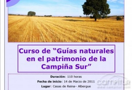 Curos de Guías Naturales por el Patrimonio Natural de la Campiña Sur 
