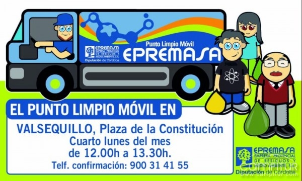 Valsequillo contará con un Punto Limpio Móvil