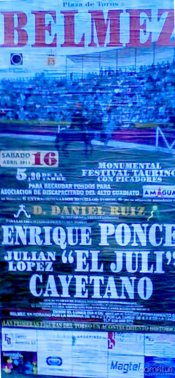 Belmez celebrará un Festival Taurino benéfico en beneficio de Amagua 