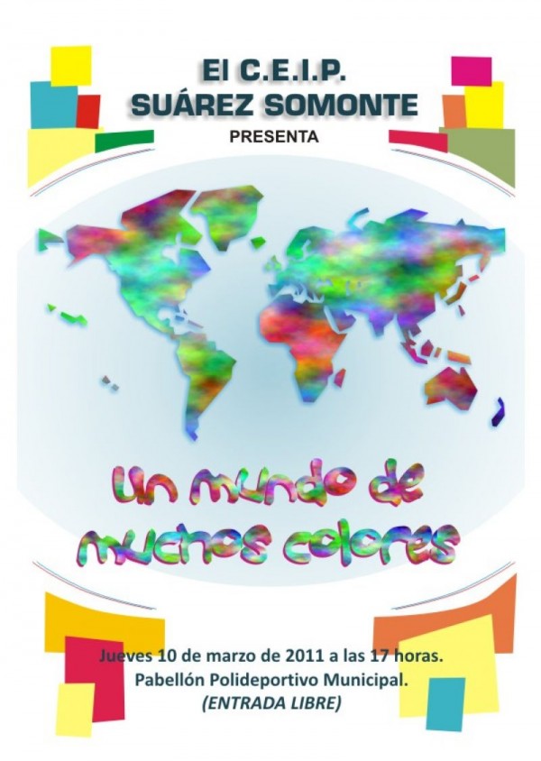 Ya es Carnaval en el Centro Suárez Somonte: "UN mundo de muchos colores"