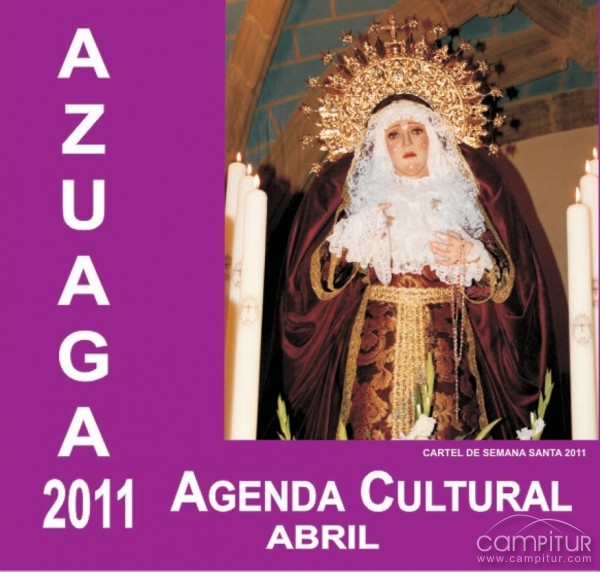 Agenda Cultural para el mes de abril en Azuaga 