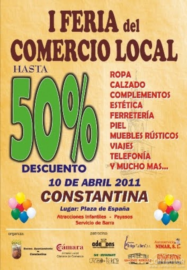 I Feria del Comercio Local en Constantina 