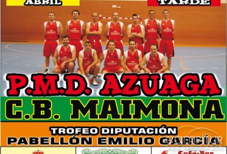 Mañana baloncesto: P.M.D Azuaga – C.B. Maimona 
