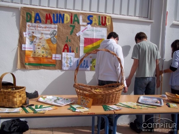 El I.E.S Sierra del Agua de Guadalcanal celebra el Día Mundial de la Salud 