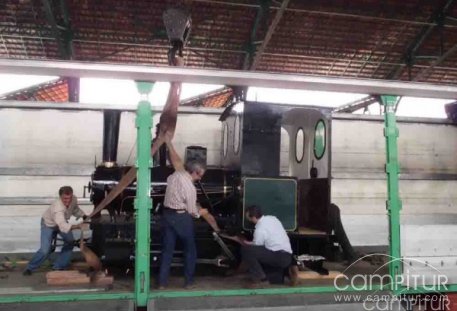 Llega la primera pieza al que será el nuevo Museo del Ferrocarril de Peñarroya-Pueblonuevo 