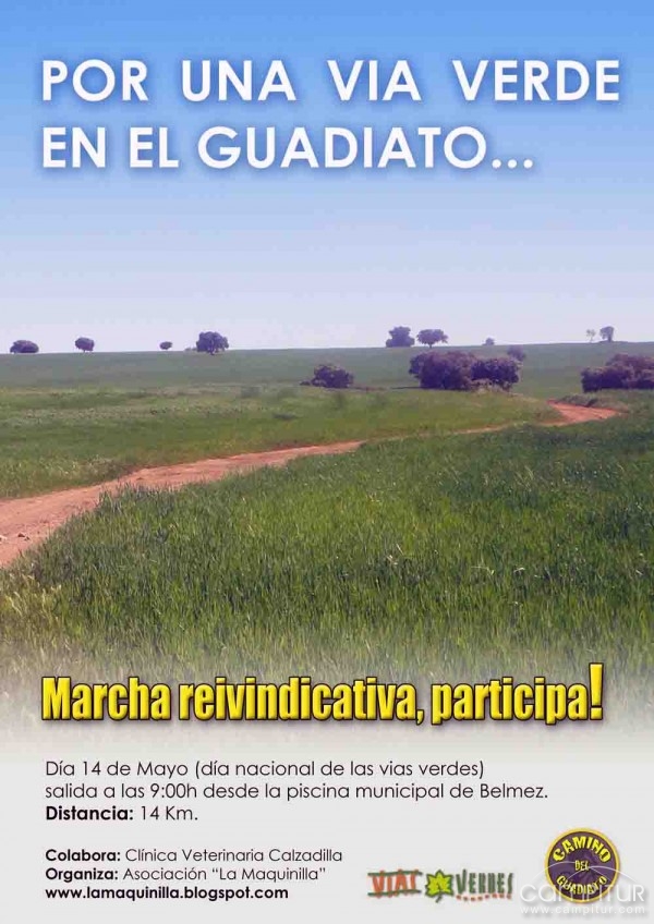 Marcha reivindicativa por una Vía Verde en el Guadiato 