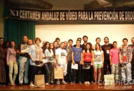 Entrega de premios del XI Certamen Andaluz de Creación de Video para la Prevención de la Drogodependencia