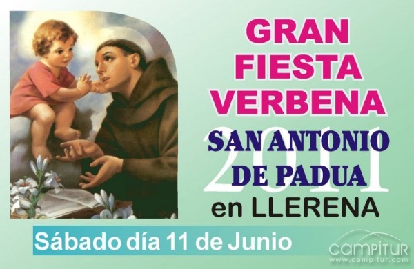 Llerena celebra su fiesta en honor a San Antonio de Padua 