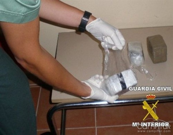 Un detenido por tráfico de drogas en Usagre 