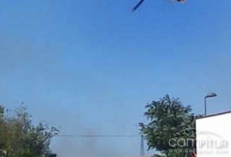 Aparatoso incendio en Cerro Carmelo de Peñarroya – Pueblonuevo 