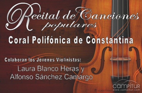 Recital de Canciones Populares en Constantina 