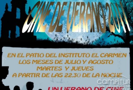 Programación del Cine de Verano de Cazalla de la Sierra 