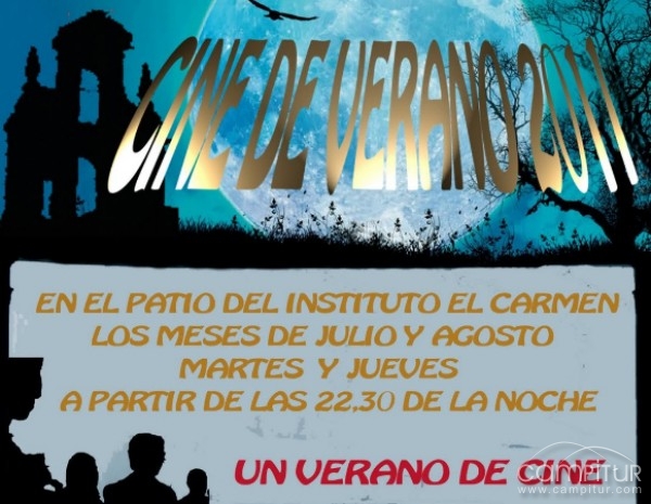 Programación del Cine de Verano de Cazalla de la Sierra 