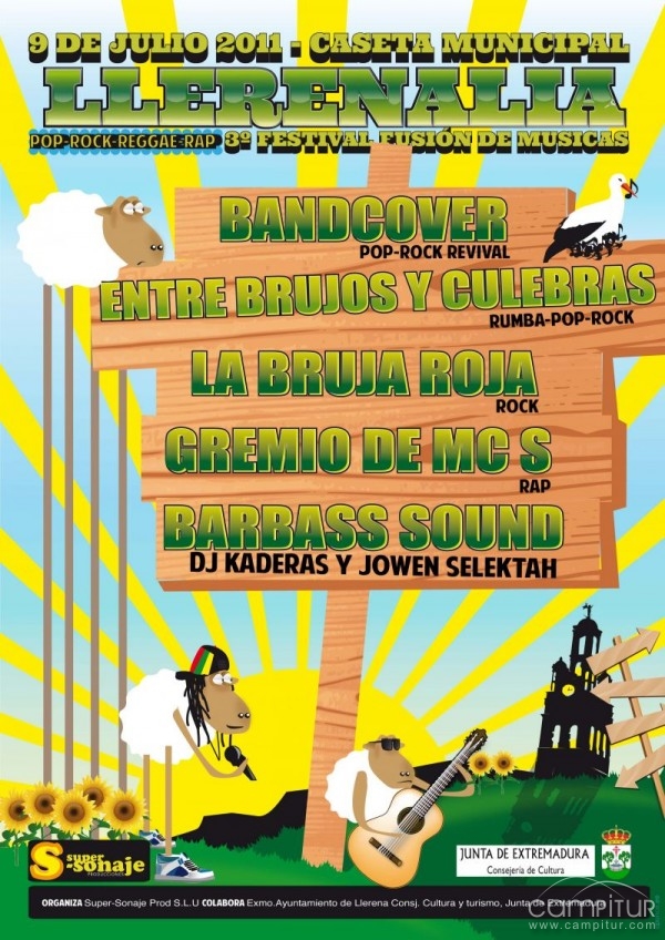 Este fin de semana se celebra el III Festival Fusión de Música “Llerenalia 2011”