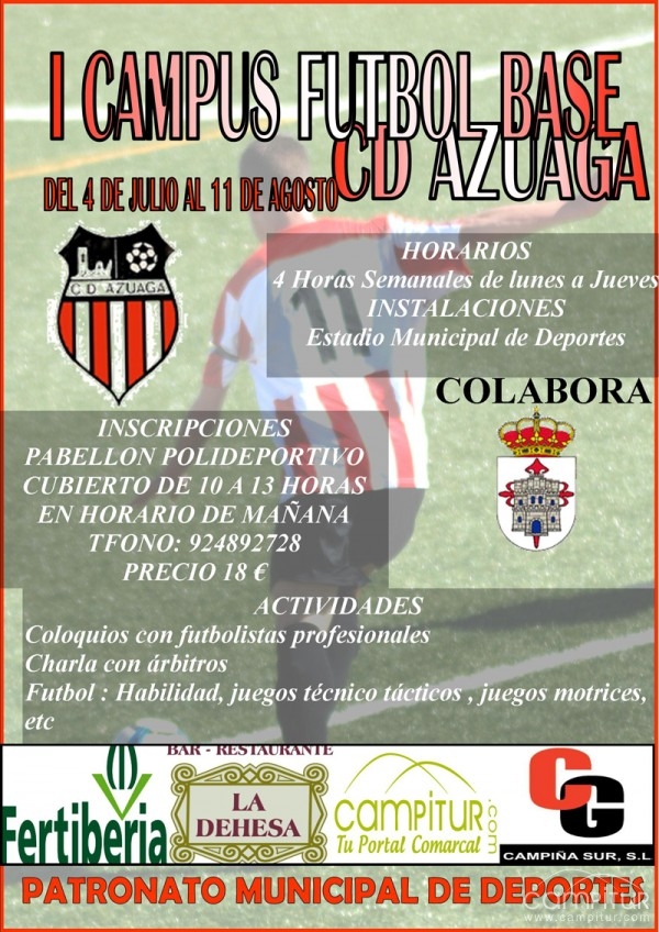 Azuaga acogerá la celebración de numerosos Torneos Deportivos 