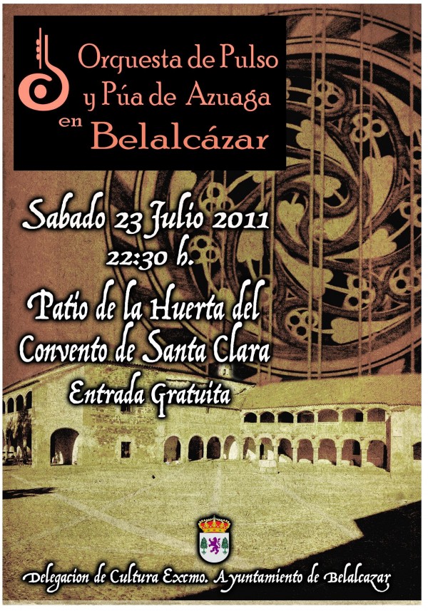 La Orquesta de Pulso y Púa de Azuaga ofrece un concierto en Belalcázar 