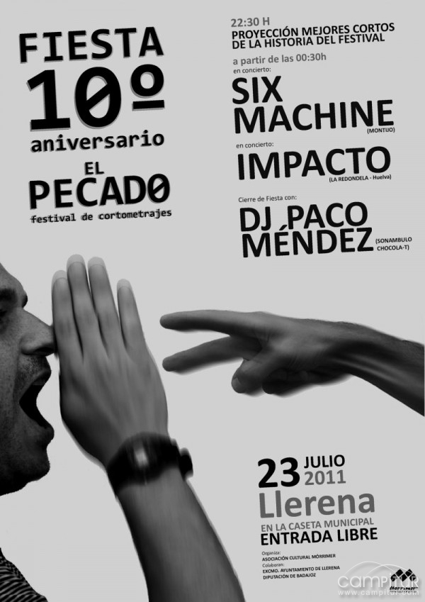 Gran Fiesta de celebración del X Aniversario de “El Pecado” 