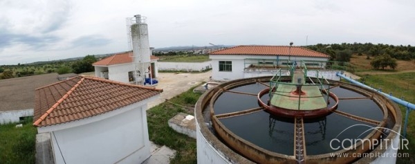 Promedio realiza obras de adecuación en la depuradora de Casas de Reina 