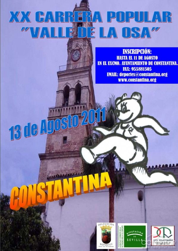 Constantina celebra su XX Carrera Popular “Valle de la Osa” 