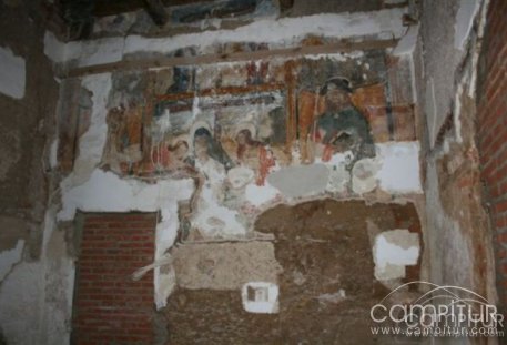 Encuentran pinturas murales durante la reforma del Palacio Episcopal de Llerena 
