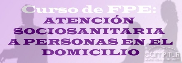 Constantina acoge un Curso de “Atención Sociosanitaria a Personas en el Domicilio” 
