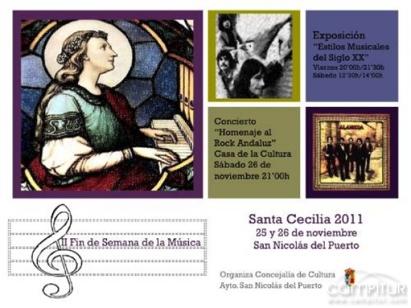 II Fin de Semana de Música, Santa Cecilia 2011 en San Nicolás del Puerto 