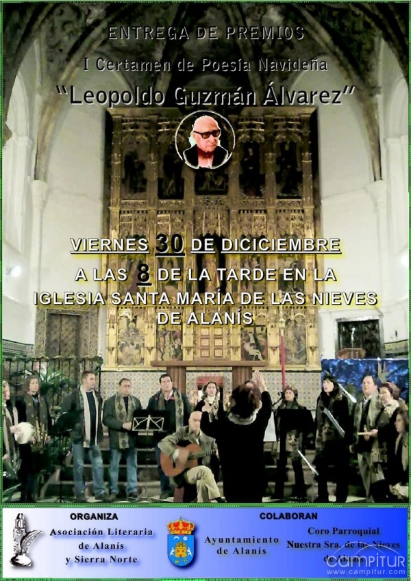 Entregados los Premios del I Certamen de Poesía Navideña “Leopoldo Guzmán Álvarez” 