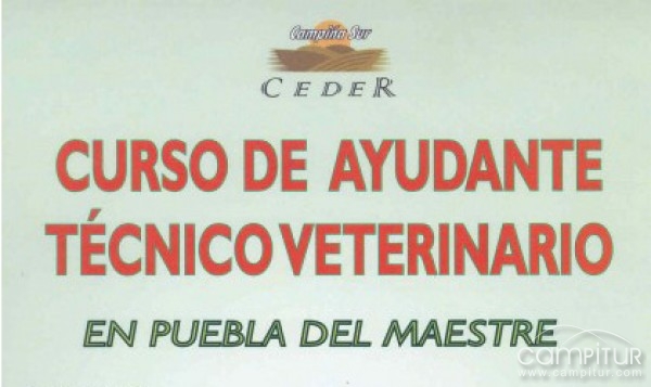 Ampliado el plazo de inscripción del curso de Ayudante Técnico de Veterinario 