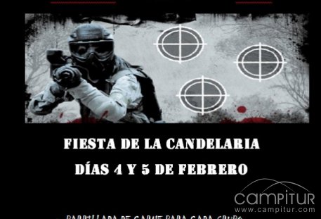 Jornadas de paintball en Llerena con motivo de la Candelaria