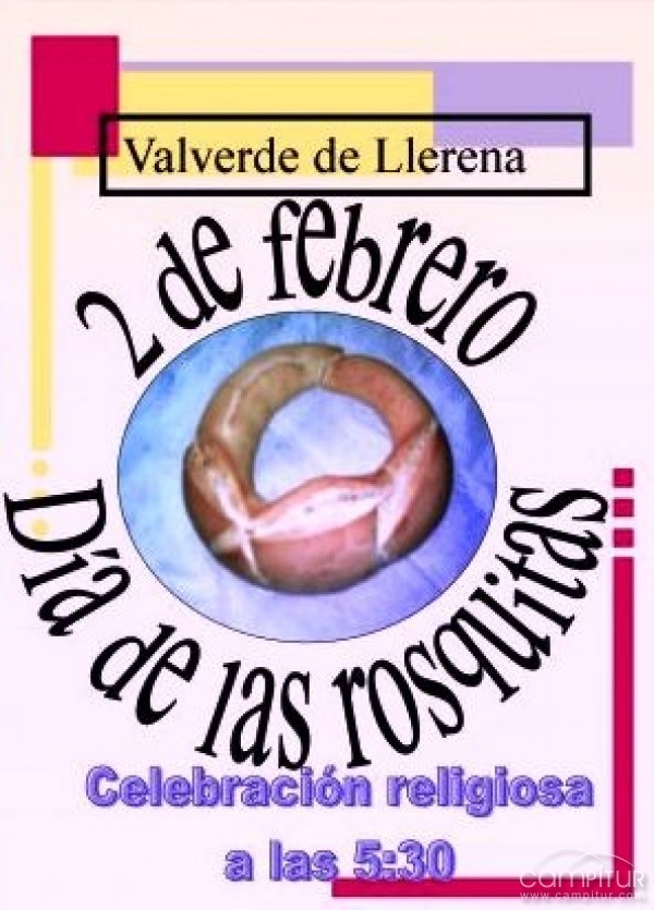 Valverde de Llerena celebra el Día de las Rosquitas 