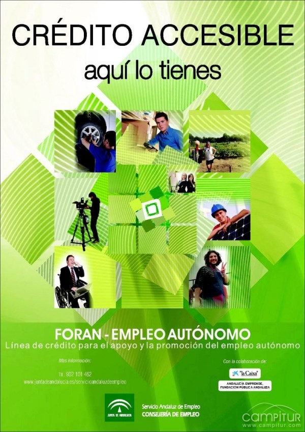 FORAN: Línea de crédito para autónomos andaluces 