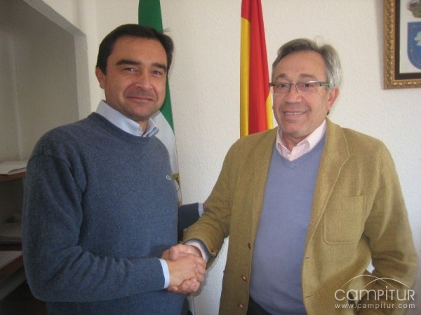 Reunión entre los Alcaldes de Los Blazquez y de Peraleda 
