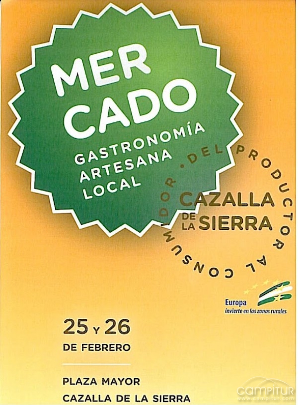 Mercado Gastronómico, Artesanal y Local en Cazalla de la Sierra 