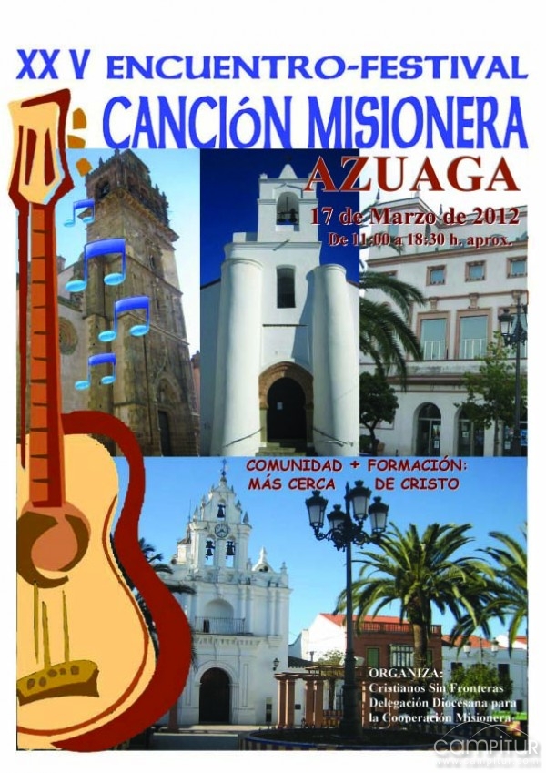 Azuaga acoge el XXV Encuentro de la Canción Misionera 