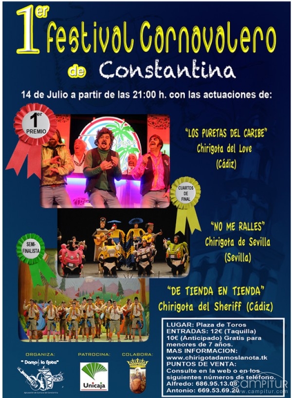 Constantina celebra su I Festival Carnavalero 2012