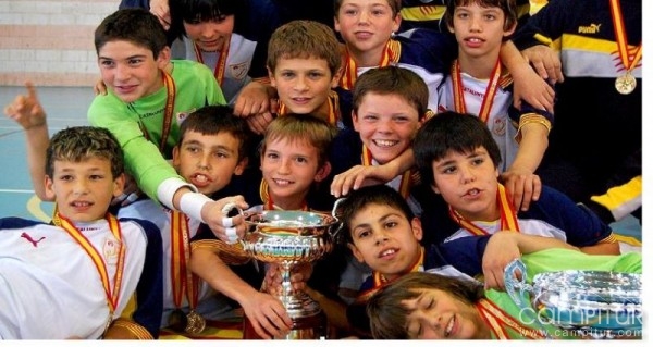 Se proclama campeona la selección de Cataluña en la categoría alevín 